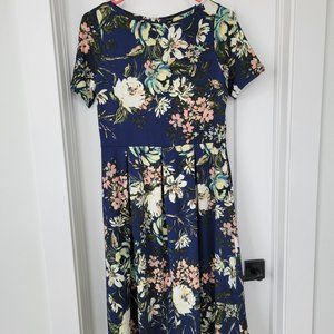 Blue Floral Dress